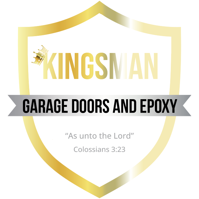 Kingsman Garage Doors and Epoxy Logo